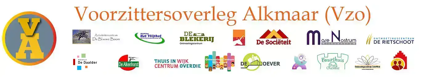 verzameling van alle logo's van de Vzo deelnemers